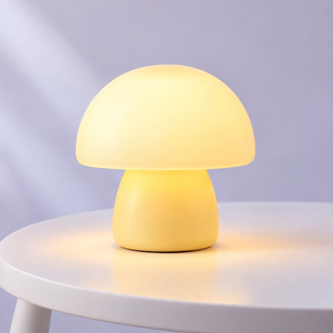 Warm yellow night light